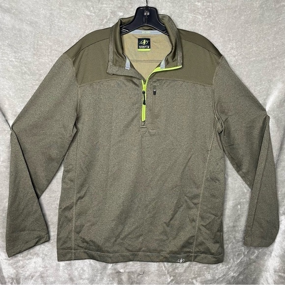 NordicTrack Quarter Zip Long Sleeve Lightweight Pullover Running Size Medium - Picture 2 of 7